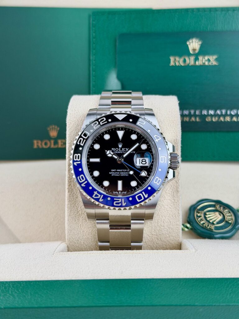 Rolex GMT-Master II UNWORN 2026 Batman 40mm Black Oyster Wood 126710BLNR