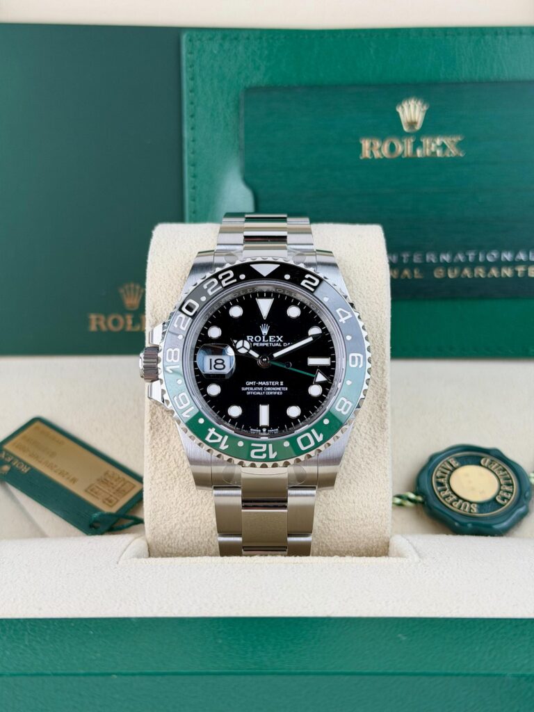 Rolex GMT-Master II UNWORN 2026 Sprite 40mm Black/Green Oyster Wood 126720VTNR