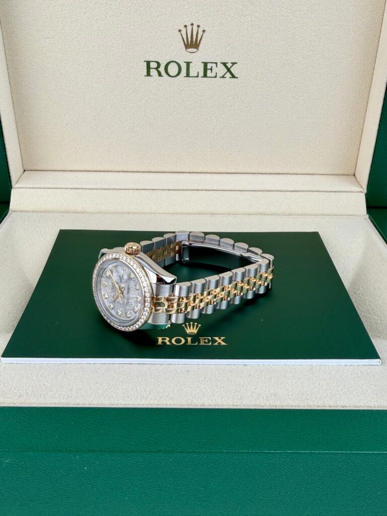 Rolex Datejust 26mm 2017 Meteorite Diamond Bezel Jubilee 179383