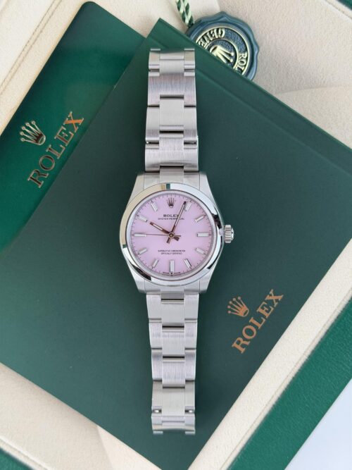 Rolex Oyster Perpetual 41mm UNWORN 2026 Candy Pink Index Smooth Oyster 134300