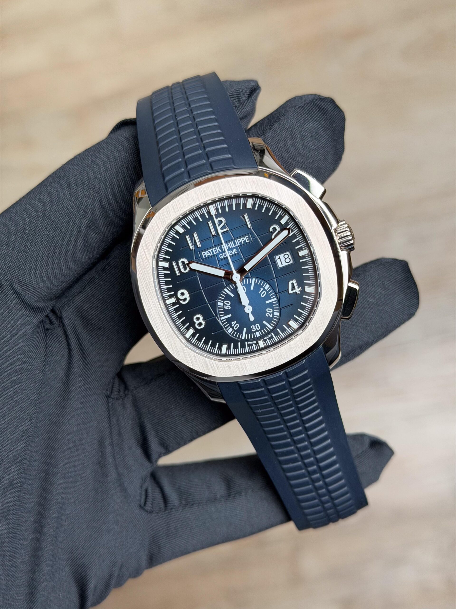 Patek Philippe Aquanaut 2024 42mm Chronograph Blue Arabic 5968G-001