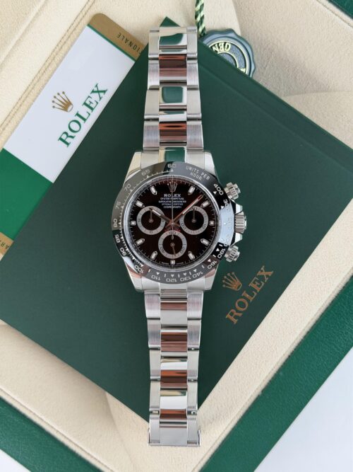 Rolex Daytona 2018 Black/Black 40mm Index Oyster Preowned 116500