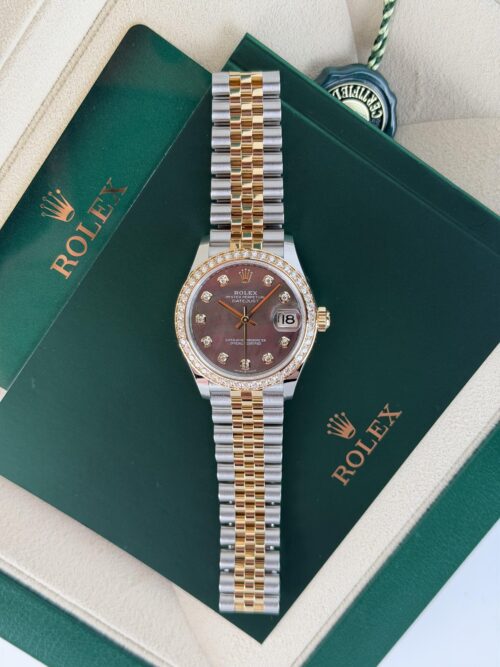 Rolex Datejust 31mm UNWORN 2026 Dark MOP Pearl Diamond Jubilee 278383RBR
