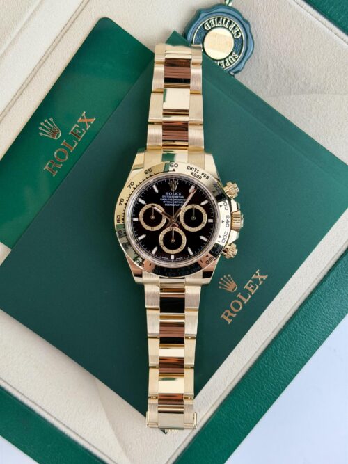 Rolex Daytona UNWORN 2026 Black/Black 40mm Index Oyster 126508