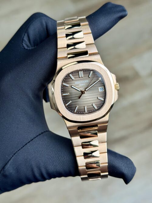 Patek Philippe Nautilus 2020 New Movement Brown Index Bracelet 5711/1R-001