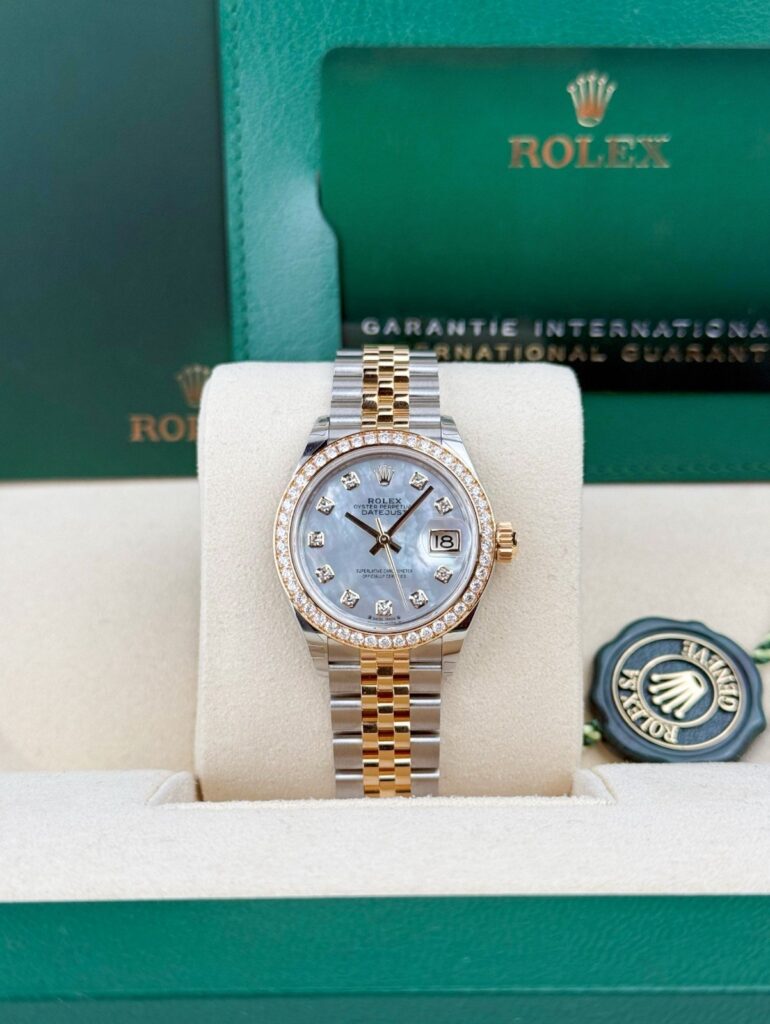 Rolex Datejust 28mm UNWORN 2026 MOP Pearl Diamond Jubilee 279383RBR