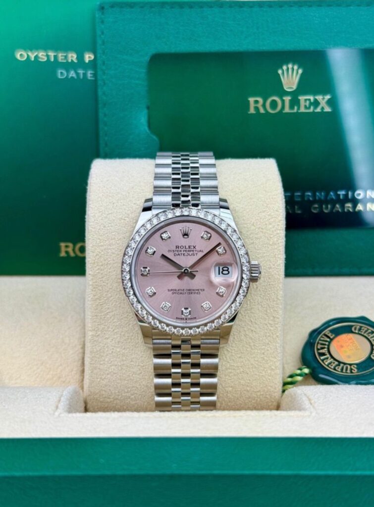 Rolex Datejust 31mm Unworn 2026 Pink Diamond Jubilee 278384RBR