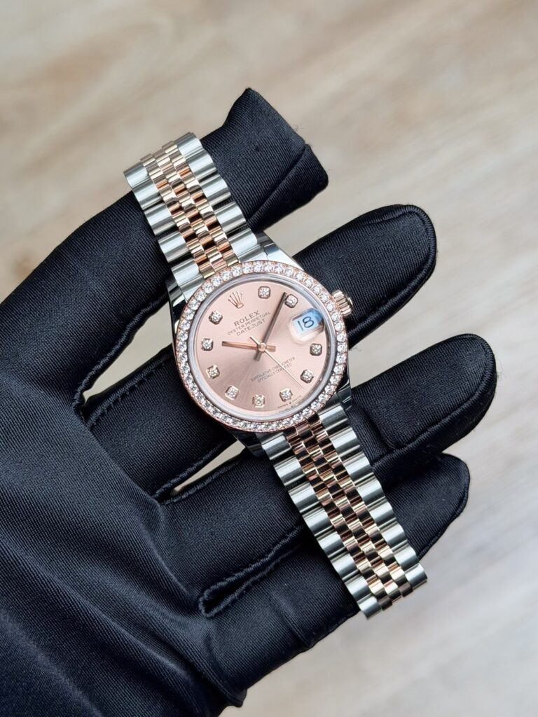 Rolex Datejust 31mm UNWORN 2026 Rose Pink Sundust Diamond Jubilee 278381RBR