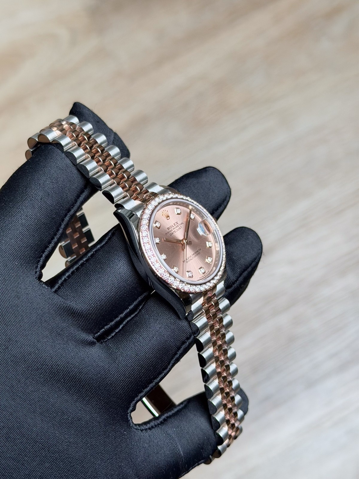Rolex Datejust 31mm UNWORN 2026 Rose Pink Sundust Diamond Jubilee 278381RBR