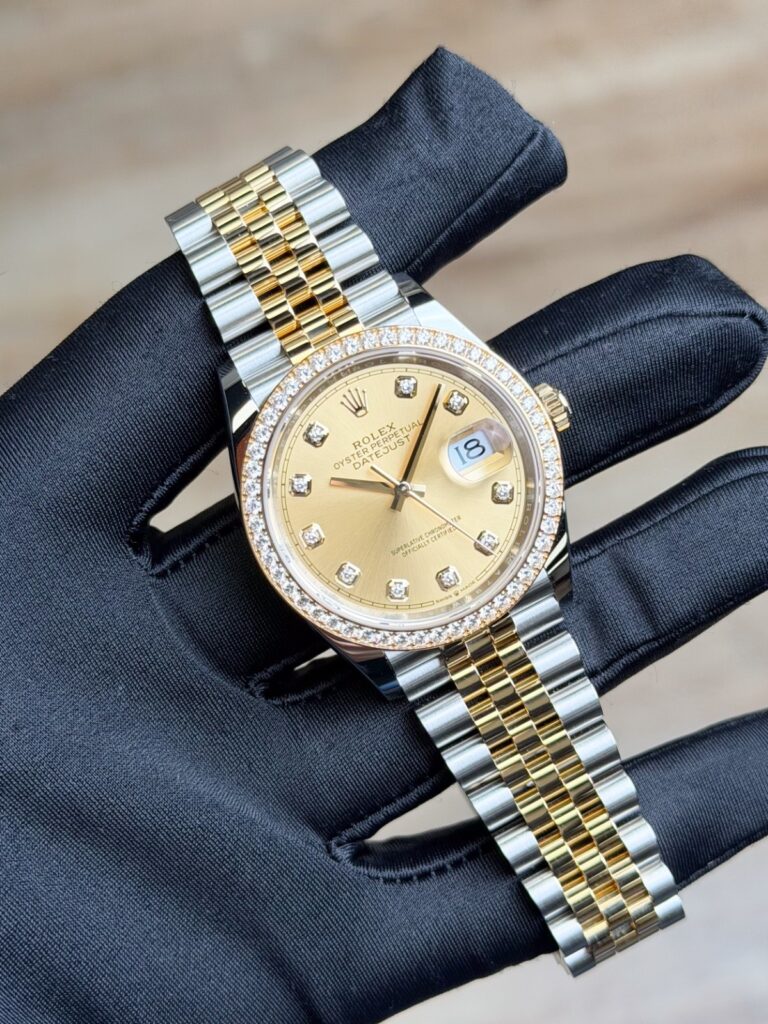 Rolex Datejust 36mm UNWORN 2026 Champagne Diamond Jubilee 126283RBR