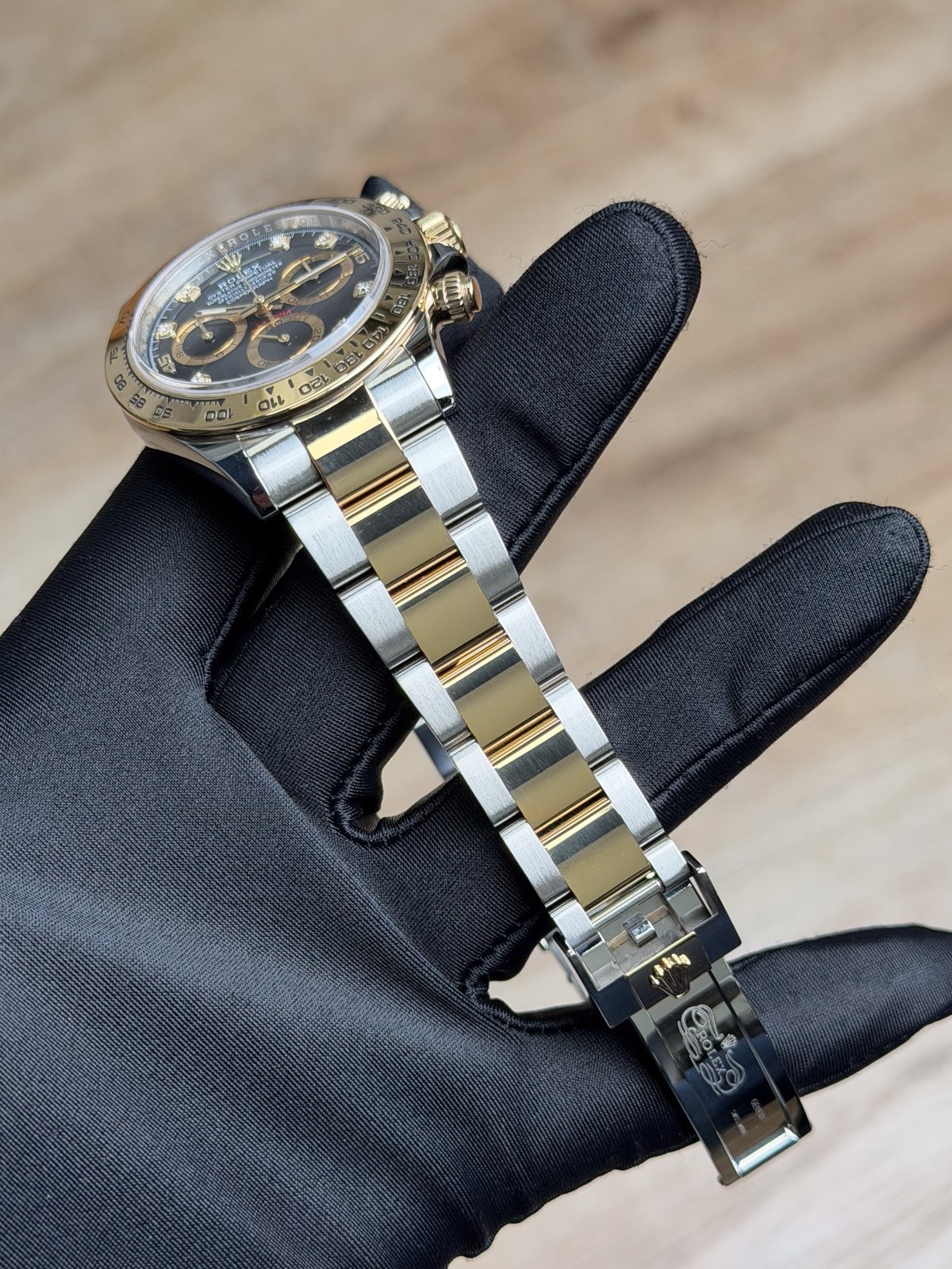 Rolex Daytona 2020 Black/Black Diamond 40mm Oyster 116503