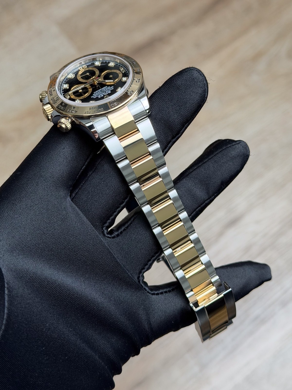 Rolex Daytona 2020 Black/Black Diamond 40mm Oyster 116503
