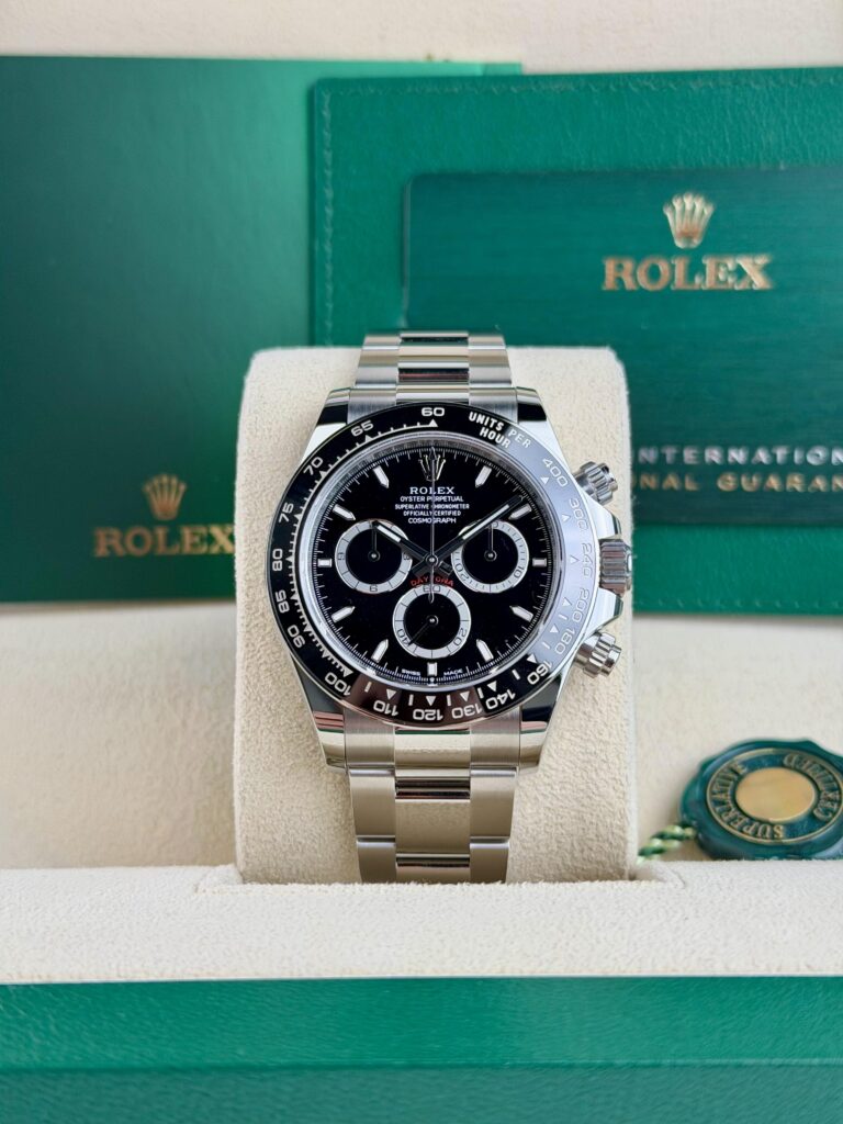 Rolex Daytona UNWORN 2026 Black Index 40mm Oyster Wood 126500LN