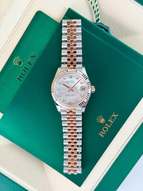 Rolex Datejust 31mm UNWORN 2026 MOP Pearl Diamond Fluted Jubilee 278271