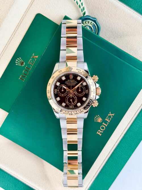 Rolex Daytona 2020 Black/Black Diamond 40mm Oyster 116503