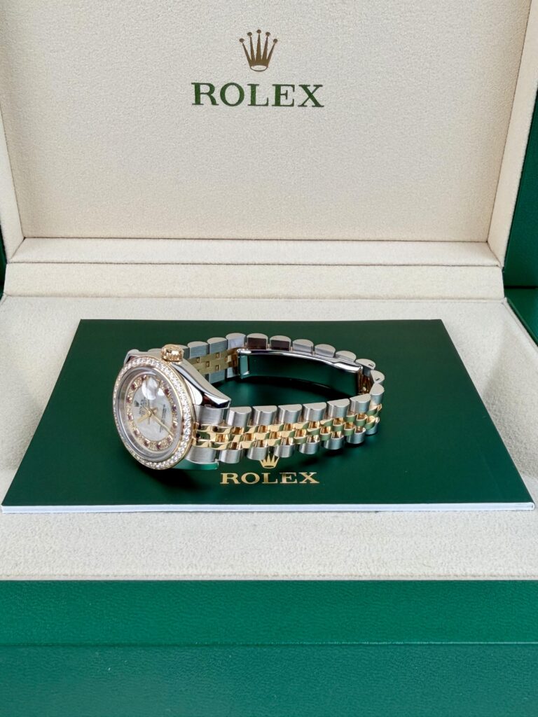 Rolex Datejust 26mm 2012 MOP Pearl Ruby Diamond Jubilee 179383RBR