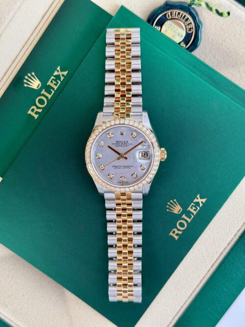 Rolex Datejust 31mm UNWORN 2026 MOP Pearl Diamond Jubilee 278383RBR