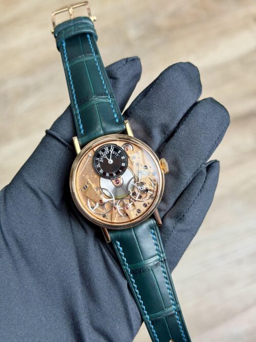 Breguet Tradition 37mm 2016 Openworked Rose Gold 7027BR