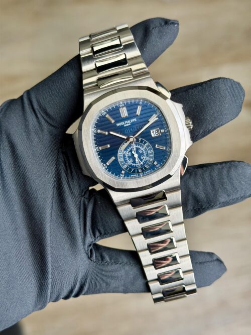 Patek Philippe Nautilus 44mm 40th Anniversary 2017 Blue Diamond 5976/1G-001