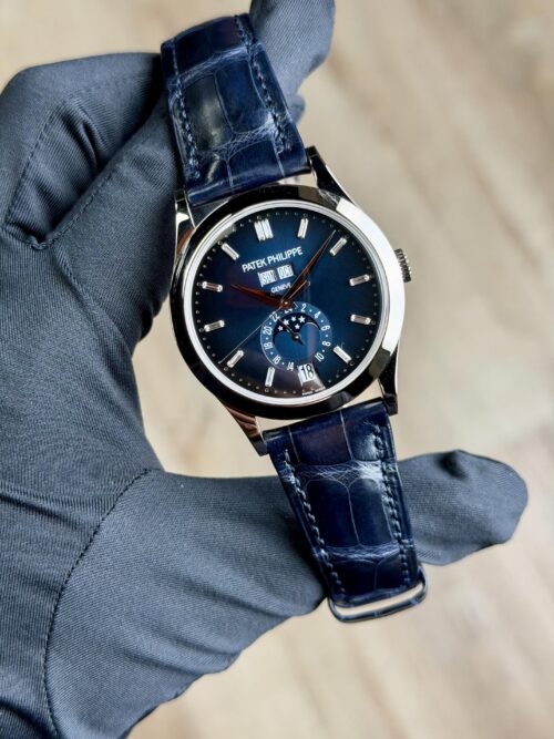 Patek Philippe Complications 38.5mm UNWORN 2026 Blue Annual Calendar 5396G-017
