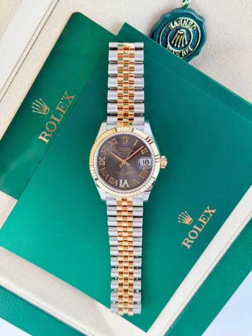 Rolex Datejust 31mm UNWORN 2026 Rhodium Grey Roman VI Diamond Jubilee 278273