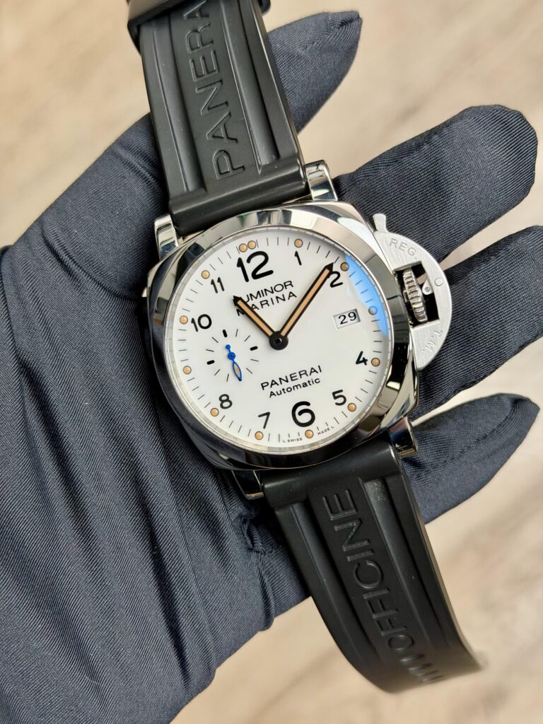 Panerai Luminor Marina 1950 3 Days Acciaio White Arabic PAM01499